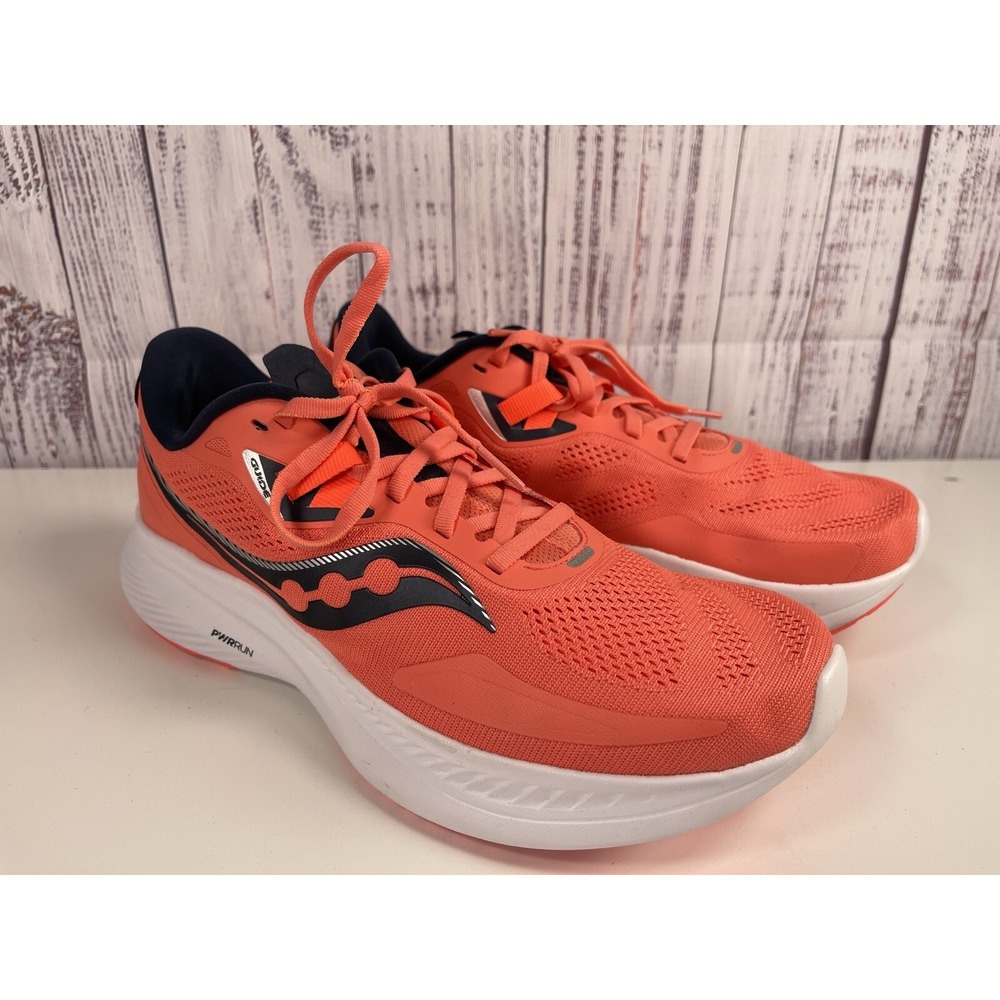 Saucony Guide 15 S10684-16 Orange Running Shoes Sneakers Women's Size 9.5 EUC